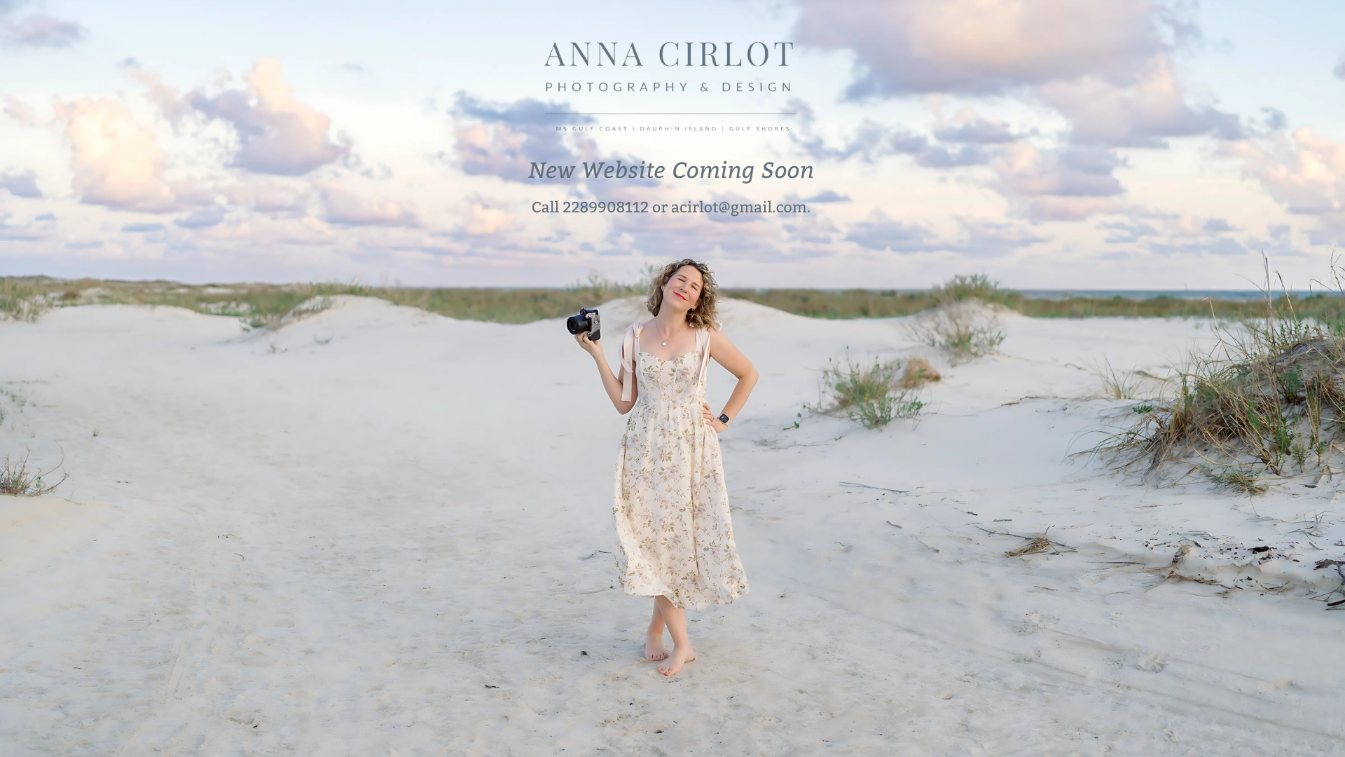 Anna Cirlot Photography & Design - Beach Portrait