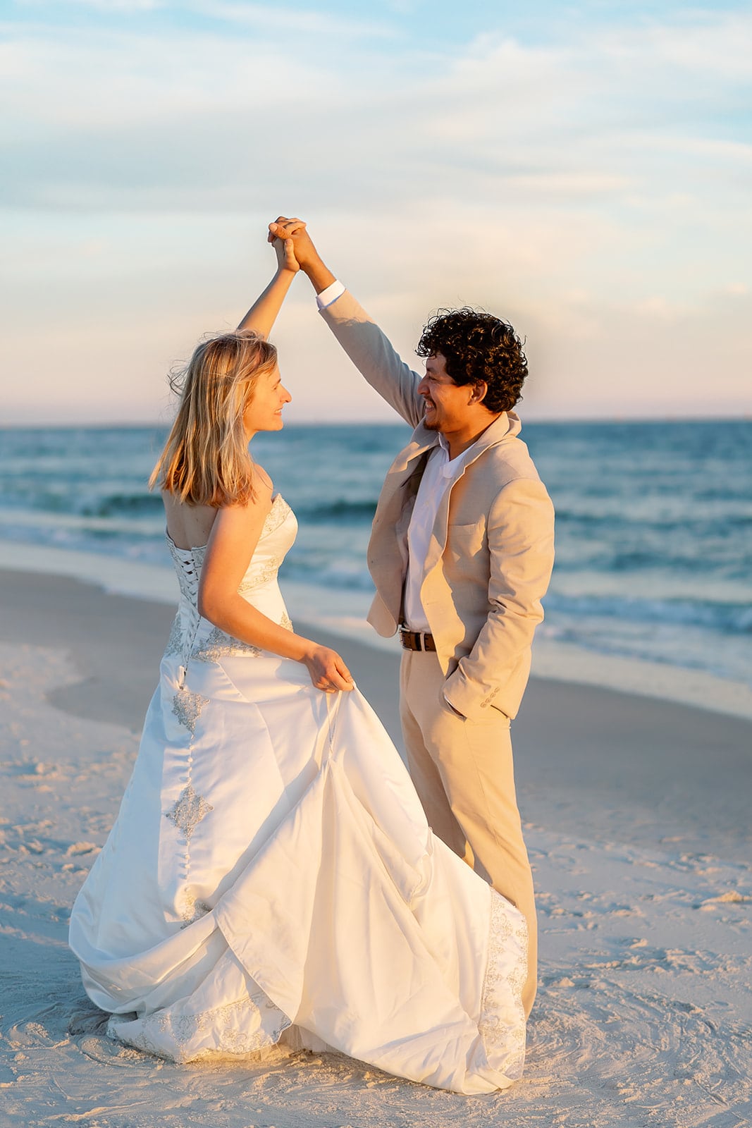 Aceituno bridal portraits, Dauphin Island