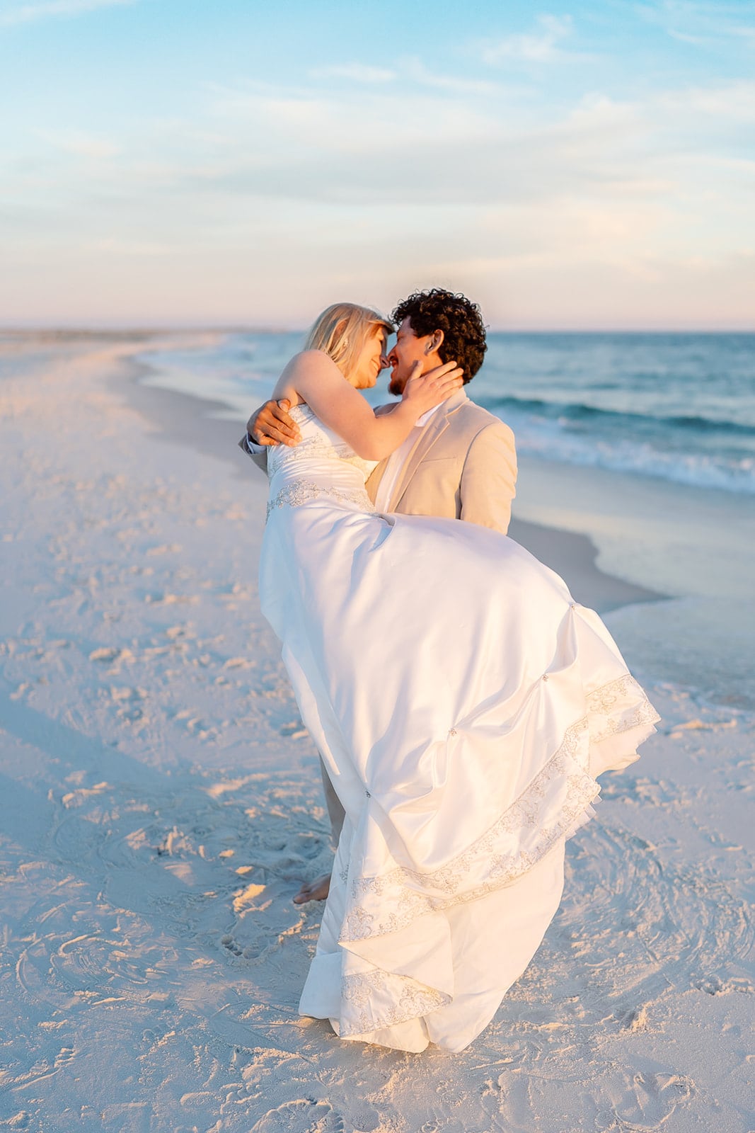 Aceituno bridal portraits, Dauphin Island