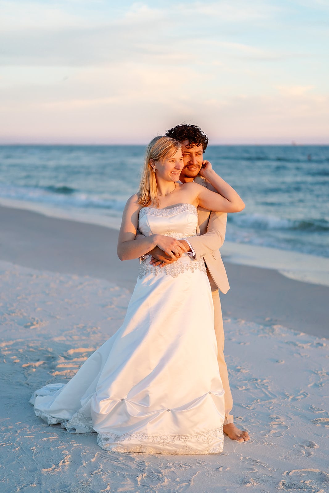 Aceituno bridal portraits, Dauphin Island