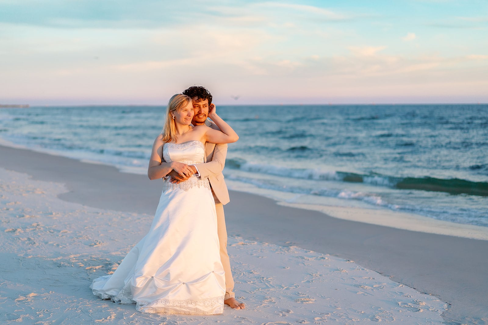 Aceituno bridal portraits, Dauphin Island