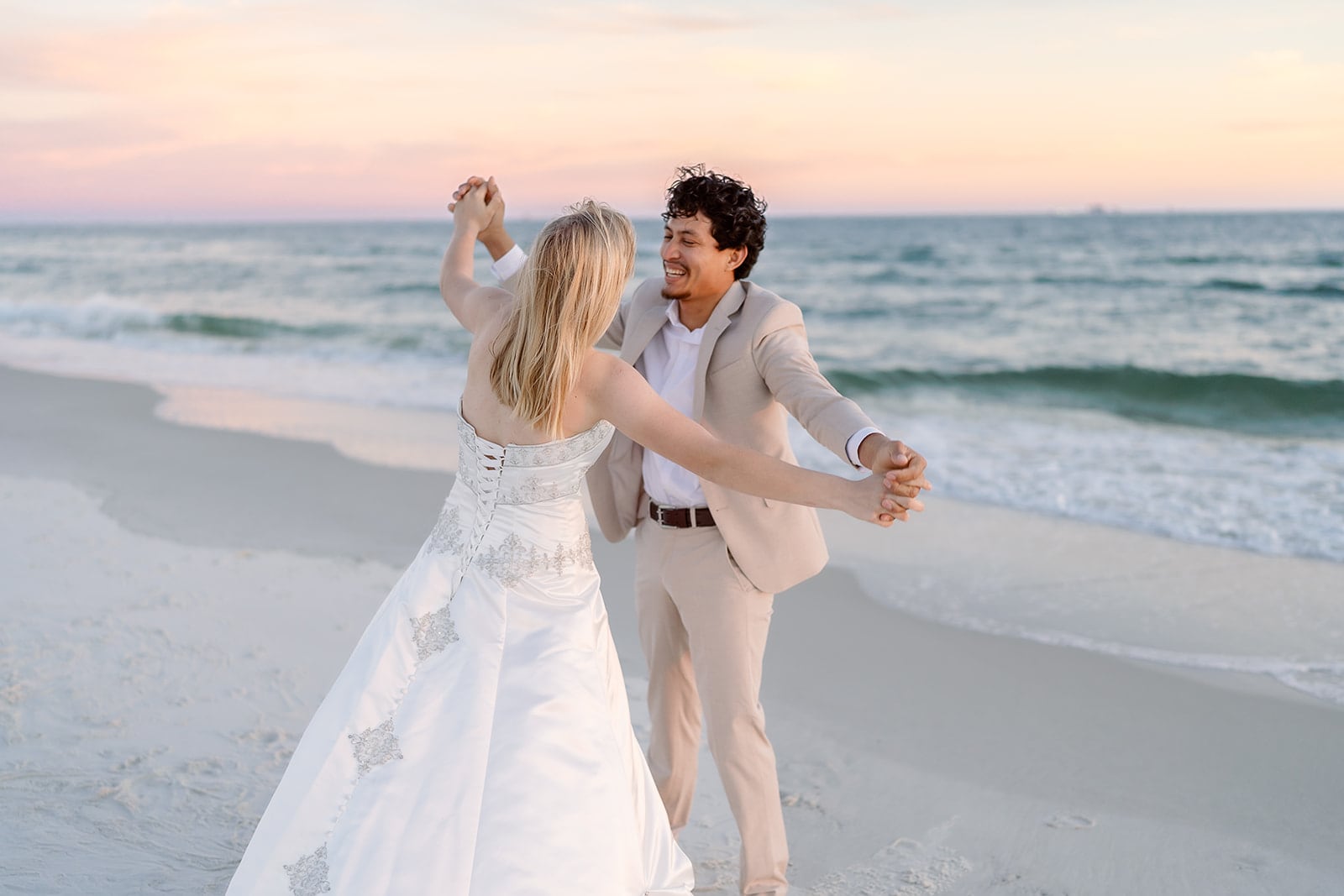 Aceituno bridal portraits, Dauphin Island