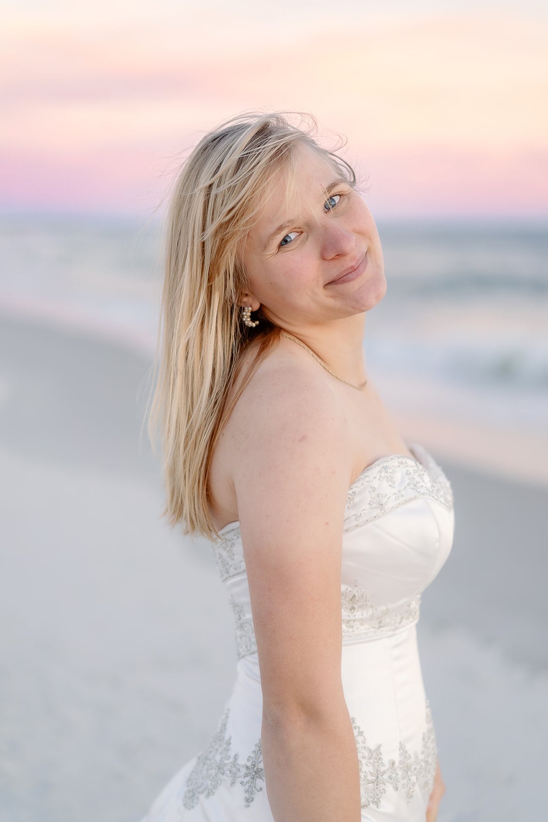 Aceituno bridal portraits, Dauphin Island