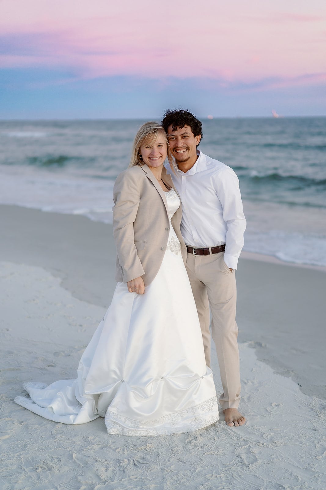 Aceituno bridal portraits, Dauphin Island