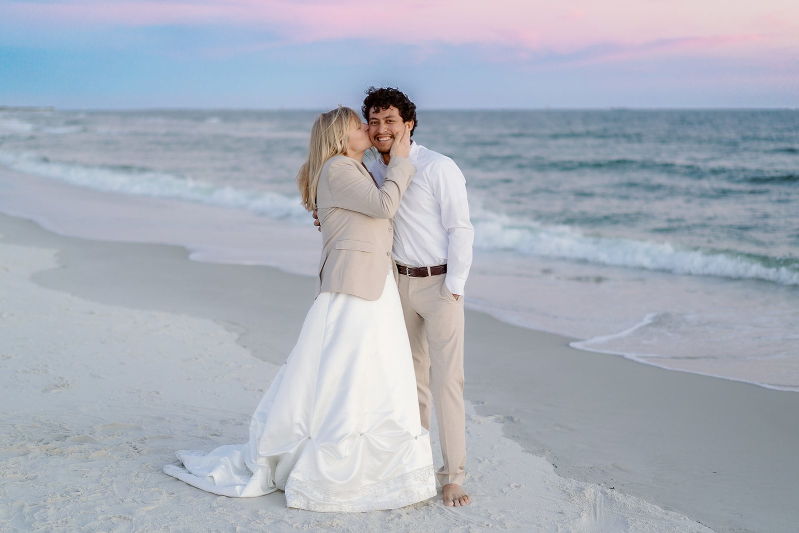 Aceituno bridal portraits, Dauphin Island