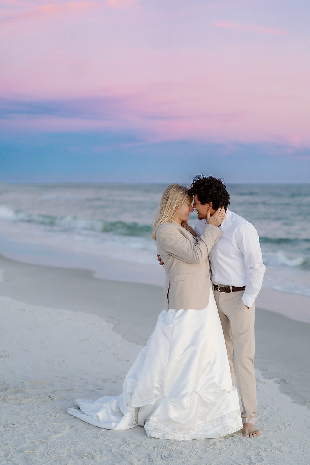 Aceituno bridal portraits, Dauphin Island