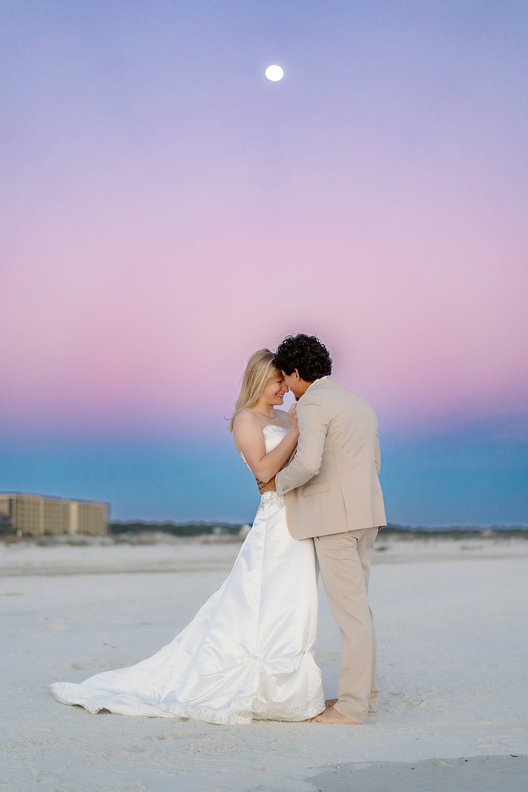 Aceituno bridal portraits, Dauphin Island