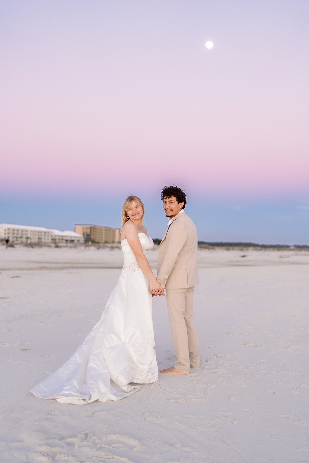 Aceituno bridal portraits, Dauphin Island
