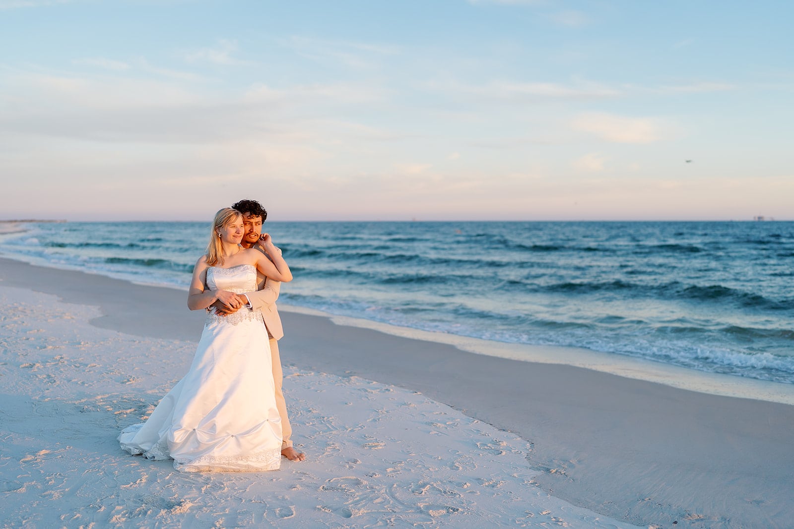 Aceituno bridal portraits, Dauphin Island