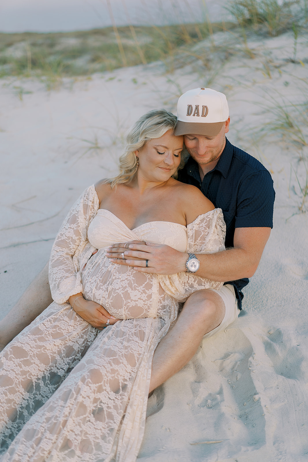Hodges maternity session, Gulf Coast