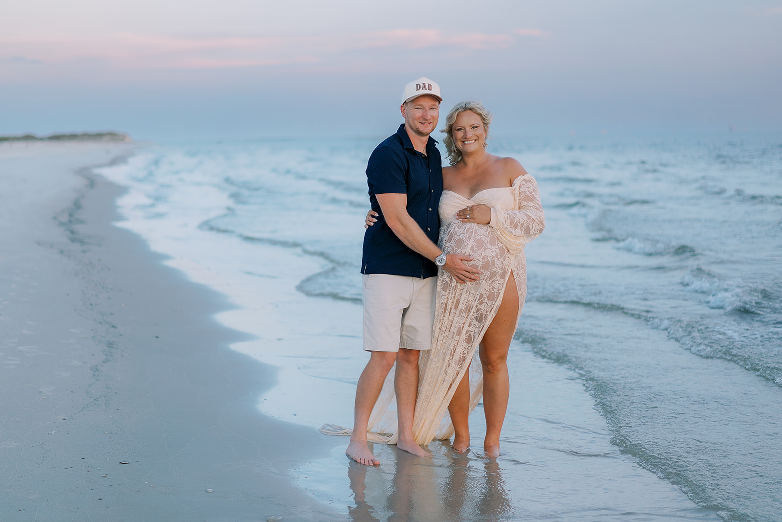 Hodges maternity session, Gulf Coast