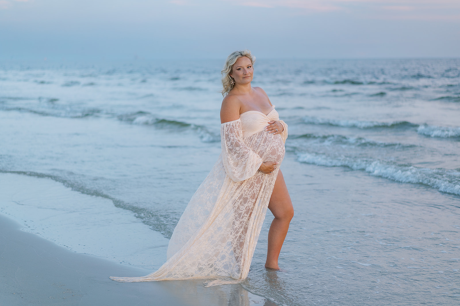 Hodges maternity session, Gulf Coast