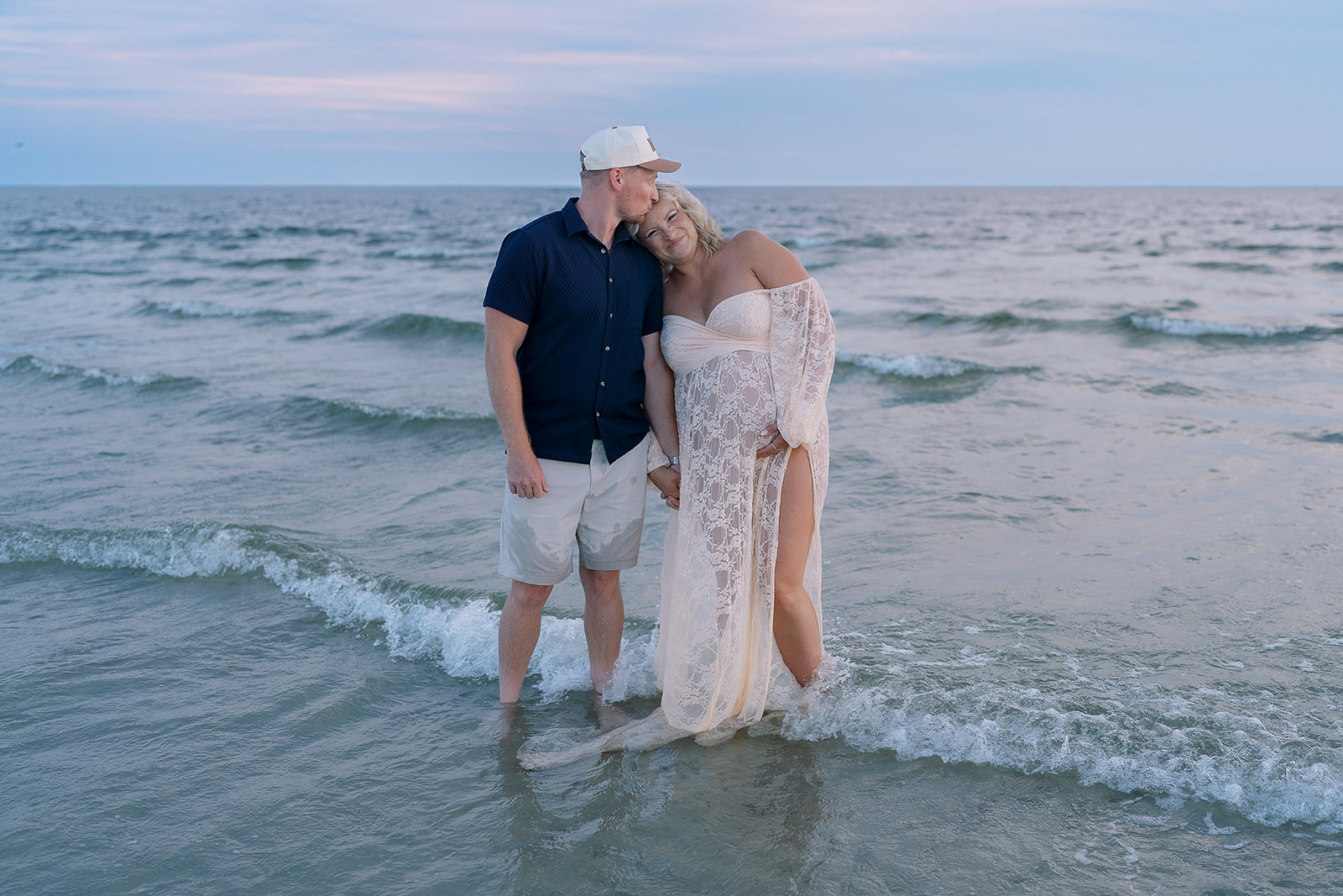 Hodges maternity session, Gulf Coast