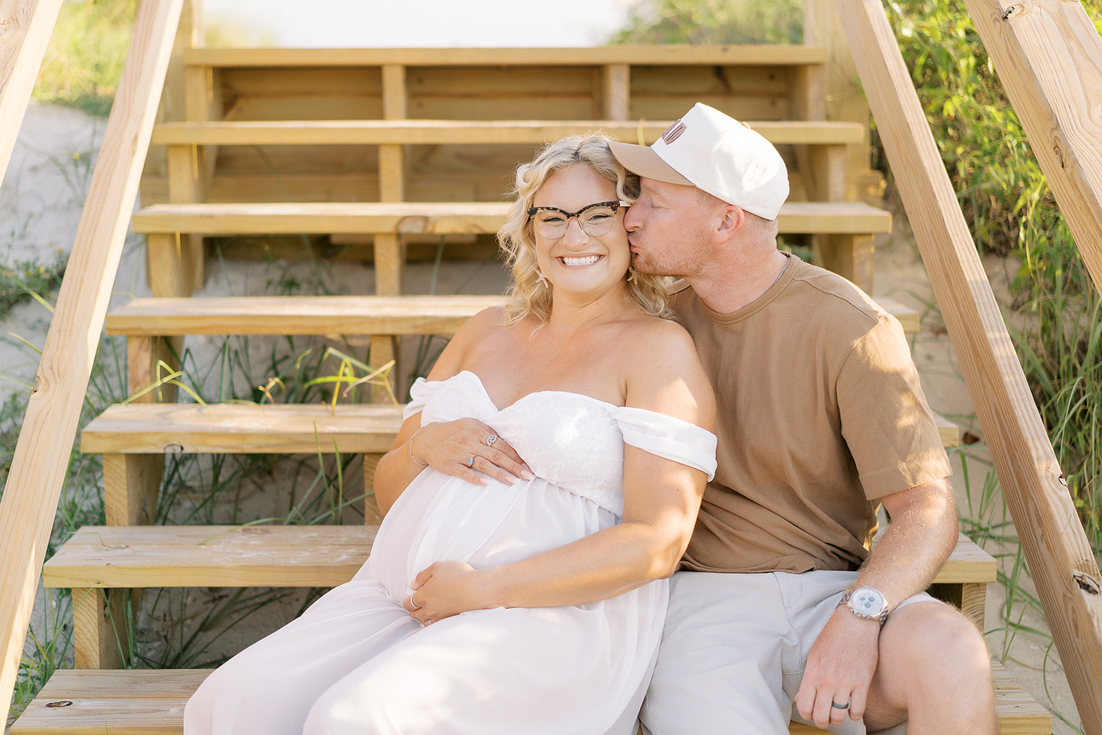 Hodges maternity session, Gulf Coast