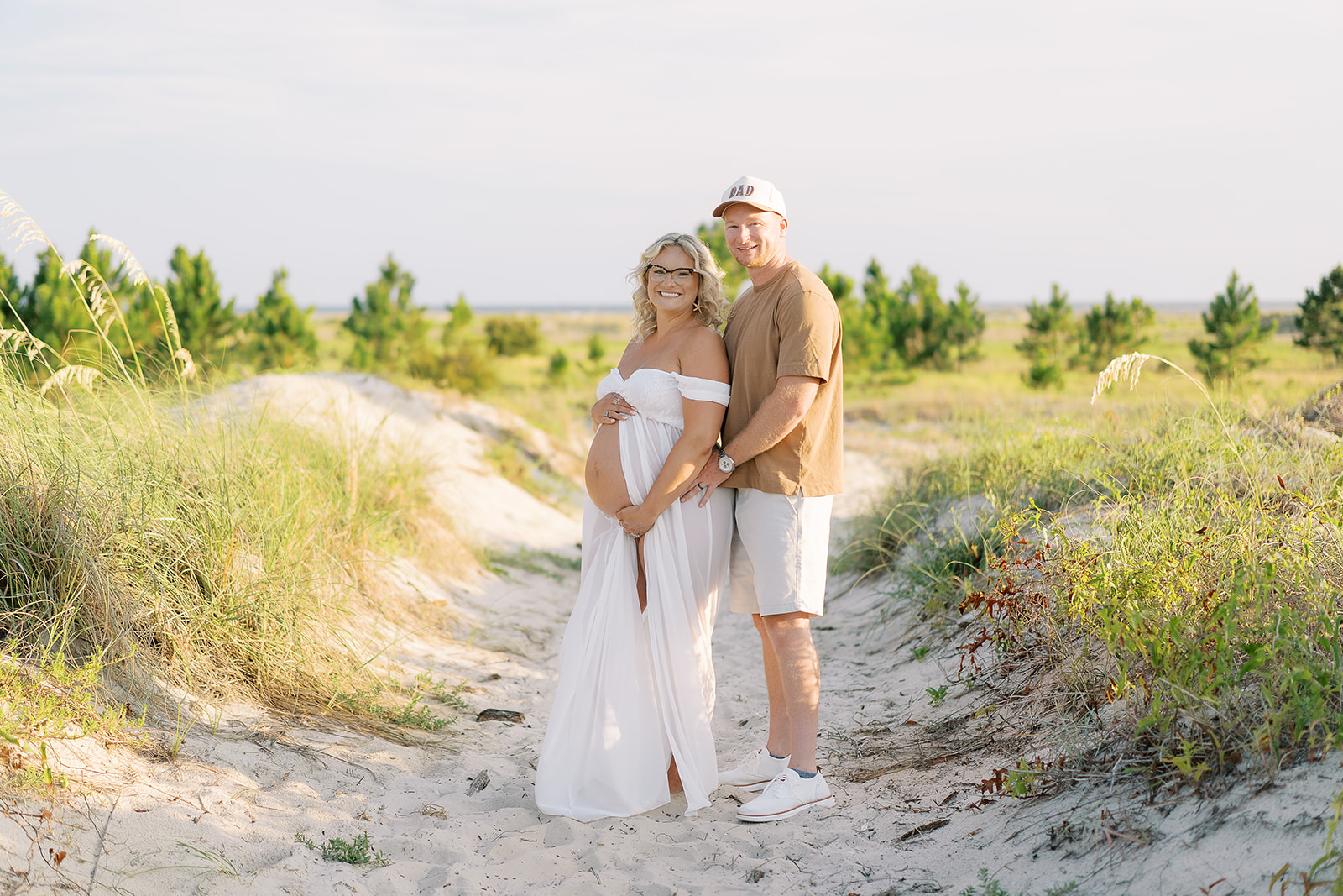 Hodges maternity session, Gulf Coast