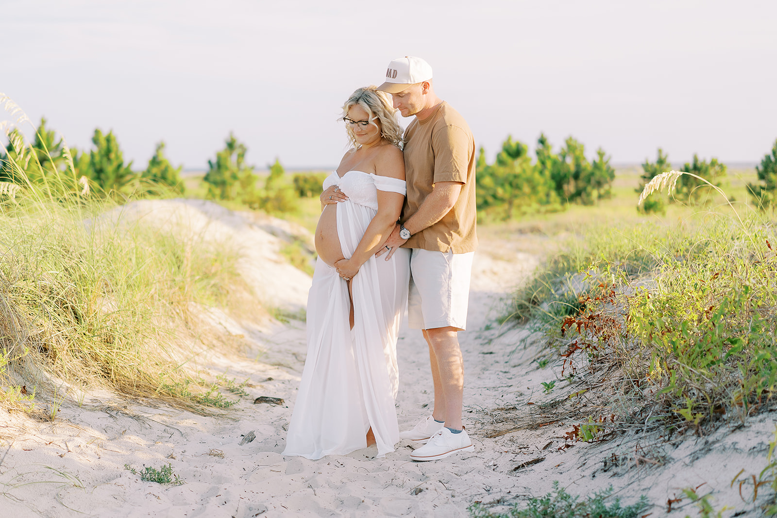 Hodges maternity session, Gulf Coast
