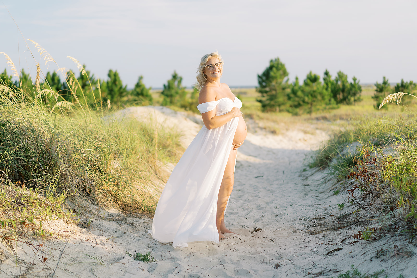 Hodges maternity session, Gulf Coast