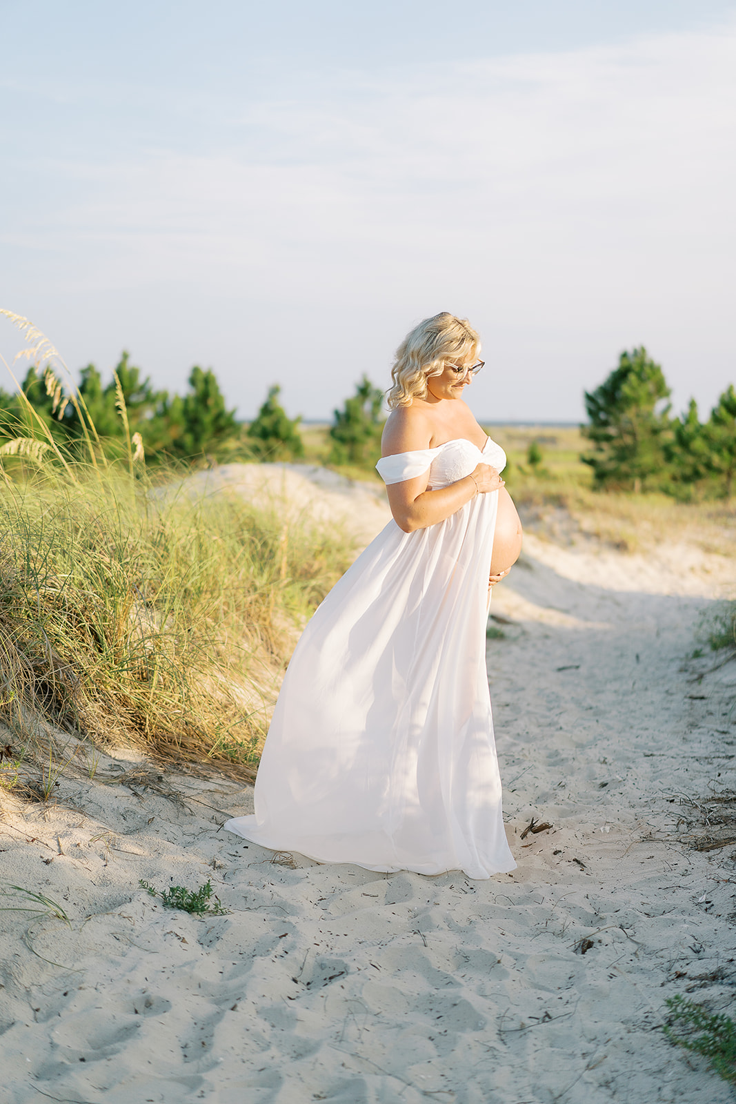 Hodges maternity session, Gulf Coast