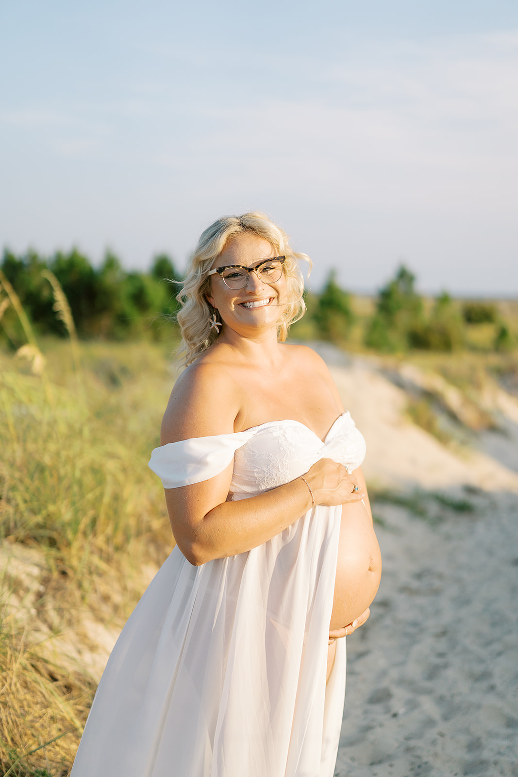 Hodges maternity session, Gulf Coast