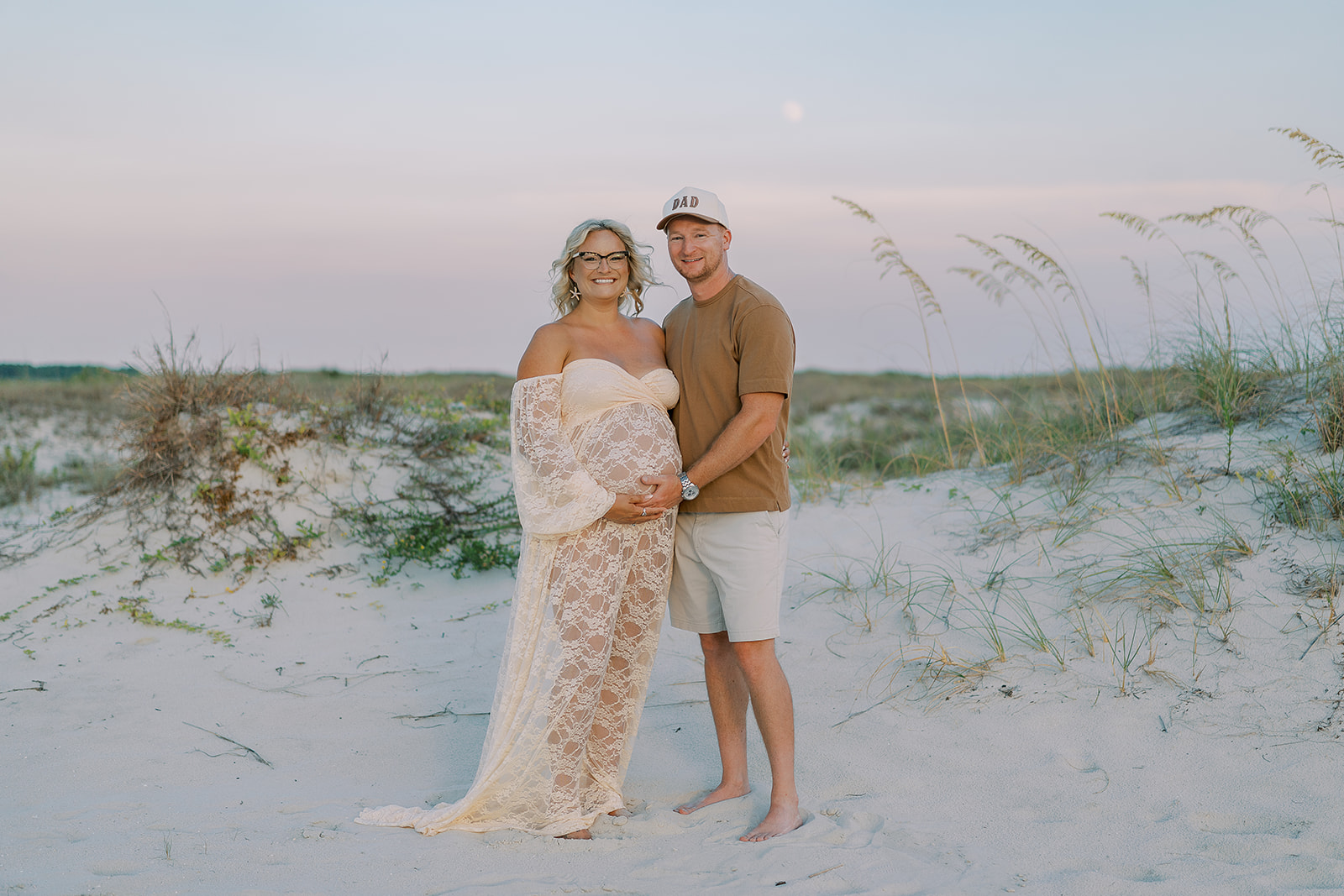 Hodges maternity session, Gulf Coast