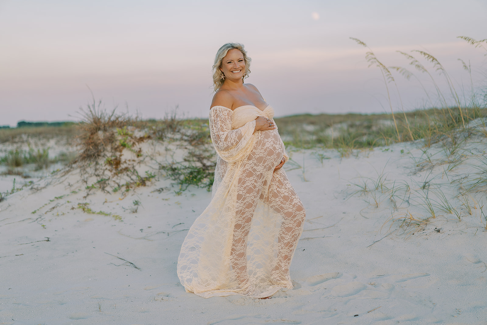 Hodges maternity session, Gulf Coast