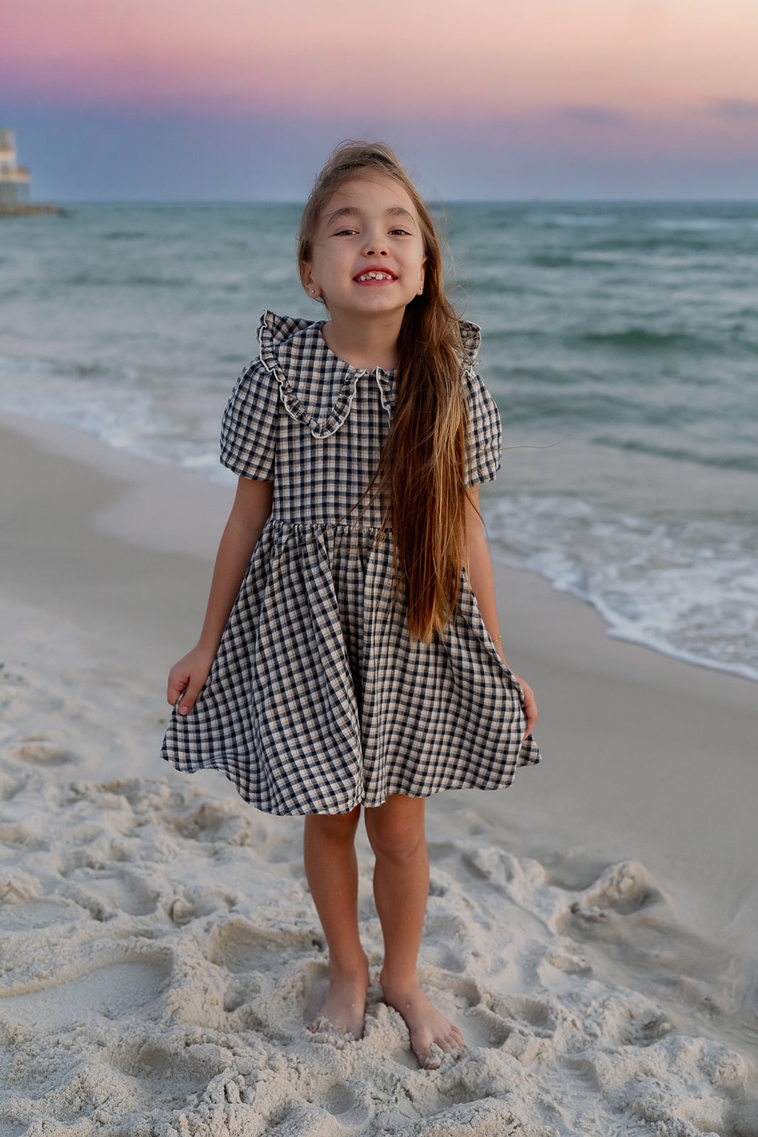 Lyutikova family, Dauphin Island