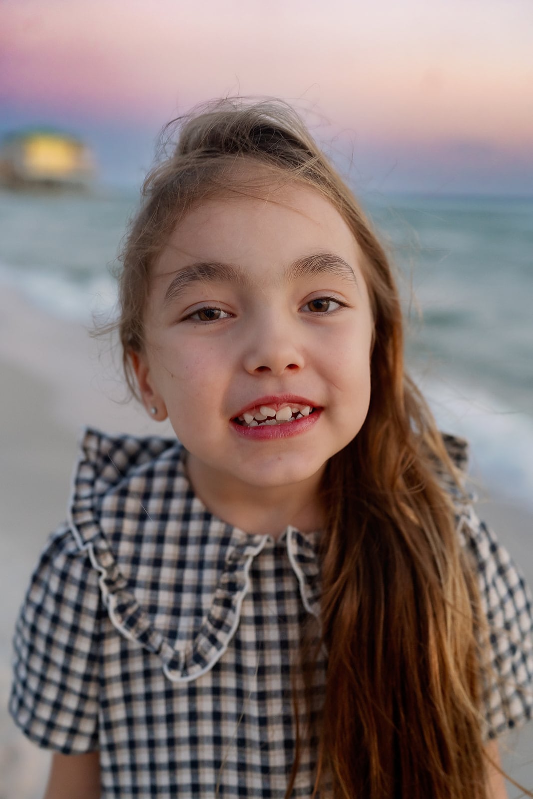 Lyutikova family, Dauphin Island