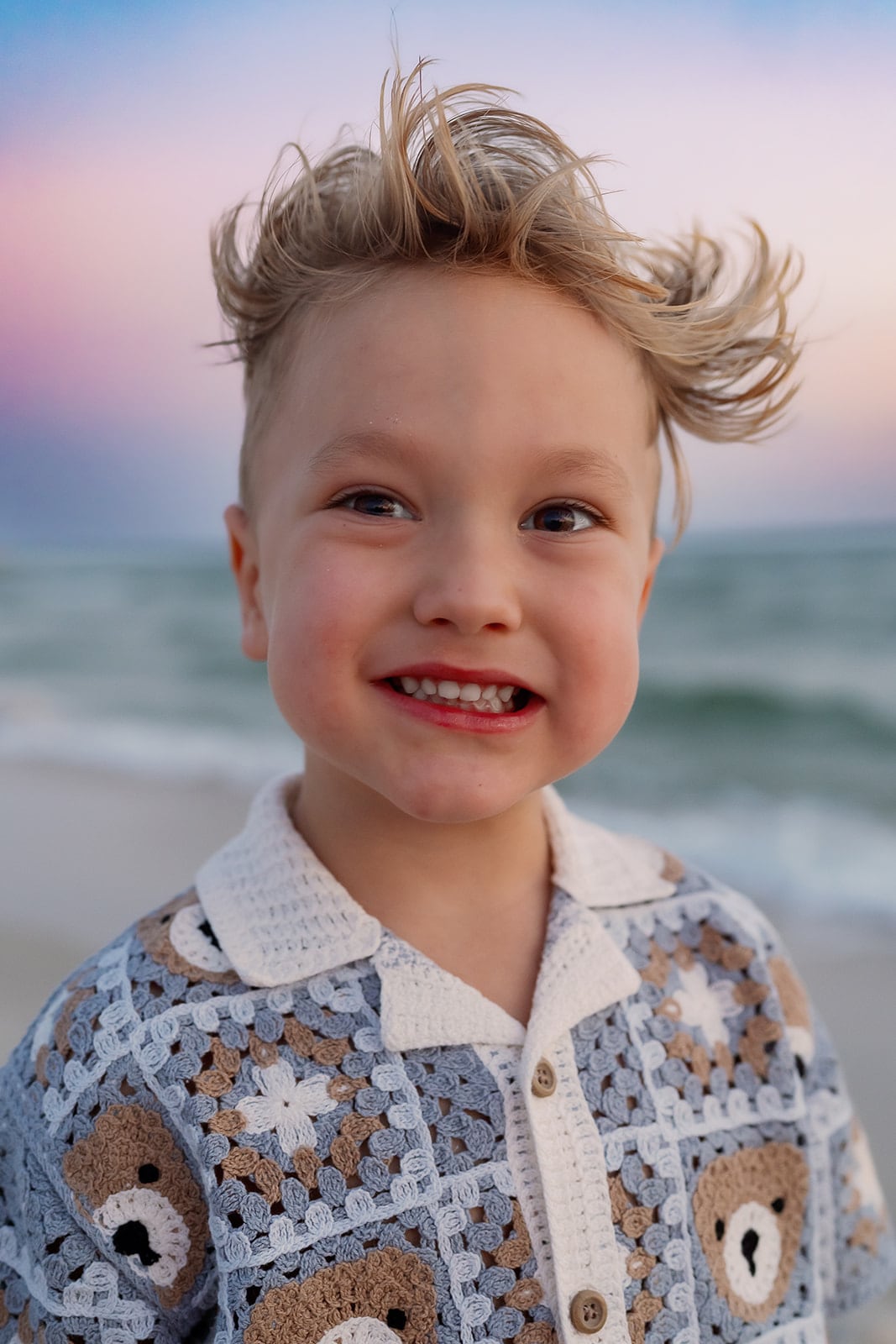 Lyutikova family, Dauphin Island