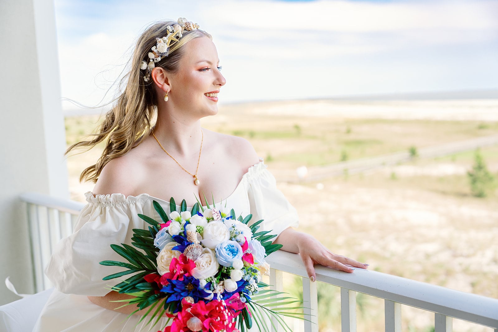 McGruder wedding, Dauphin Island