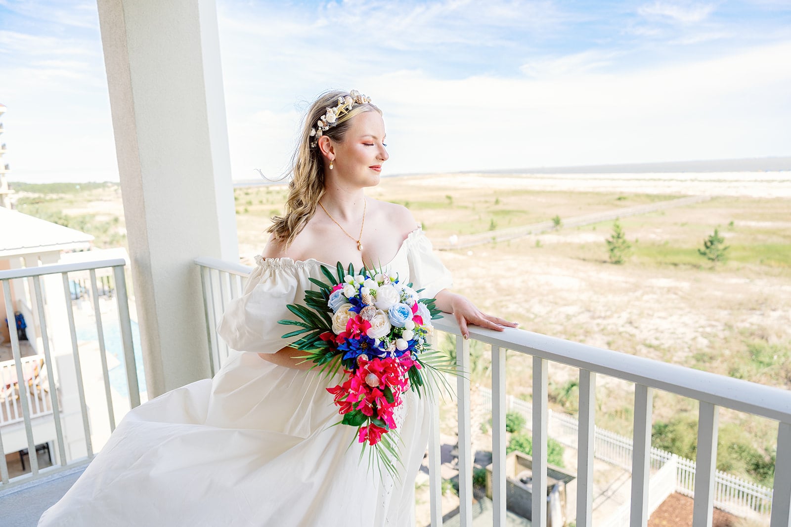 McGruder wedding, Dauphin Island