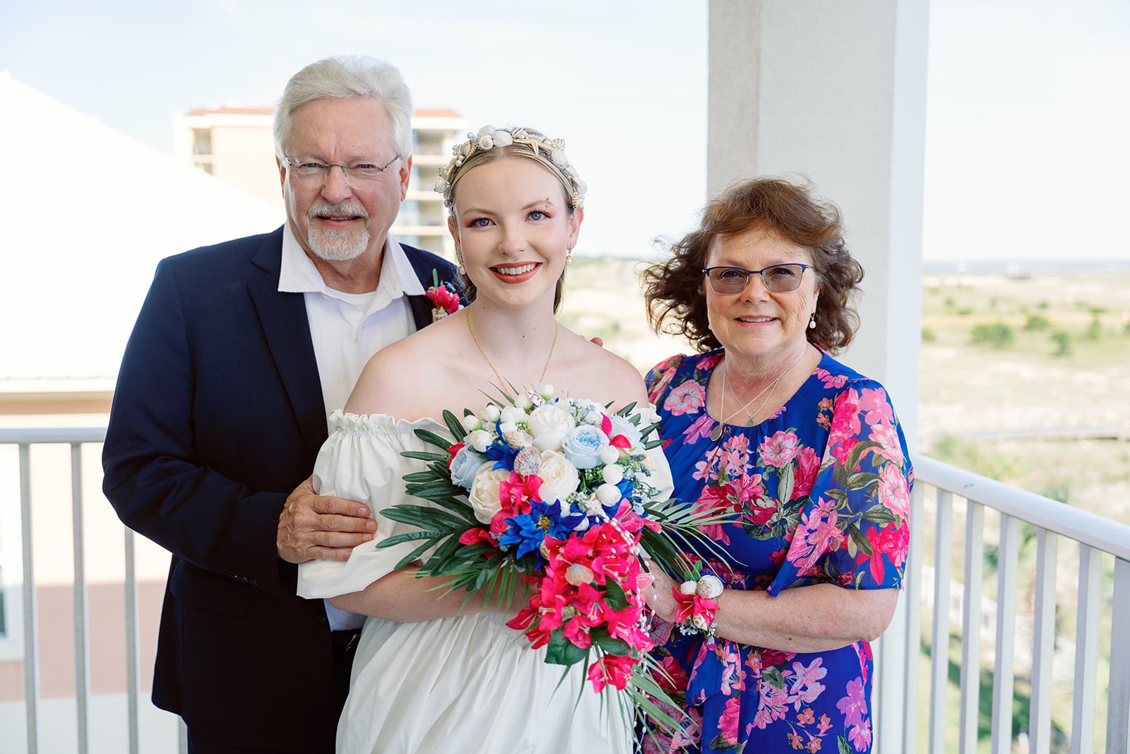 McGruder wedding, Dauphin Island