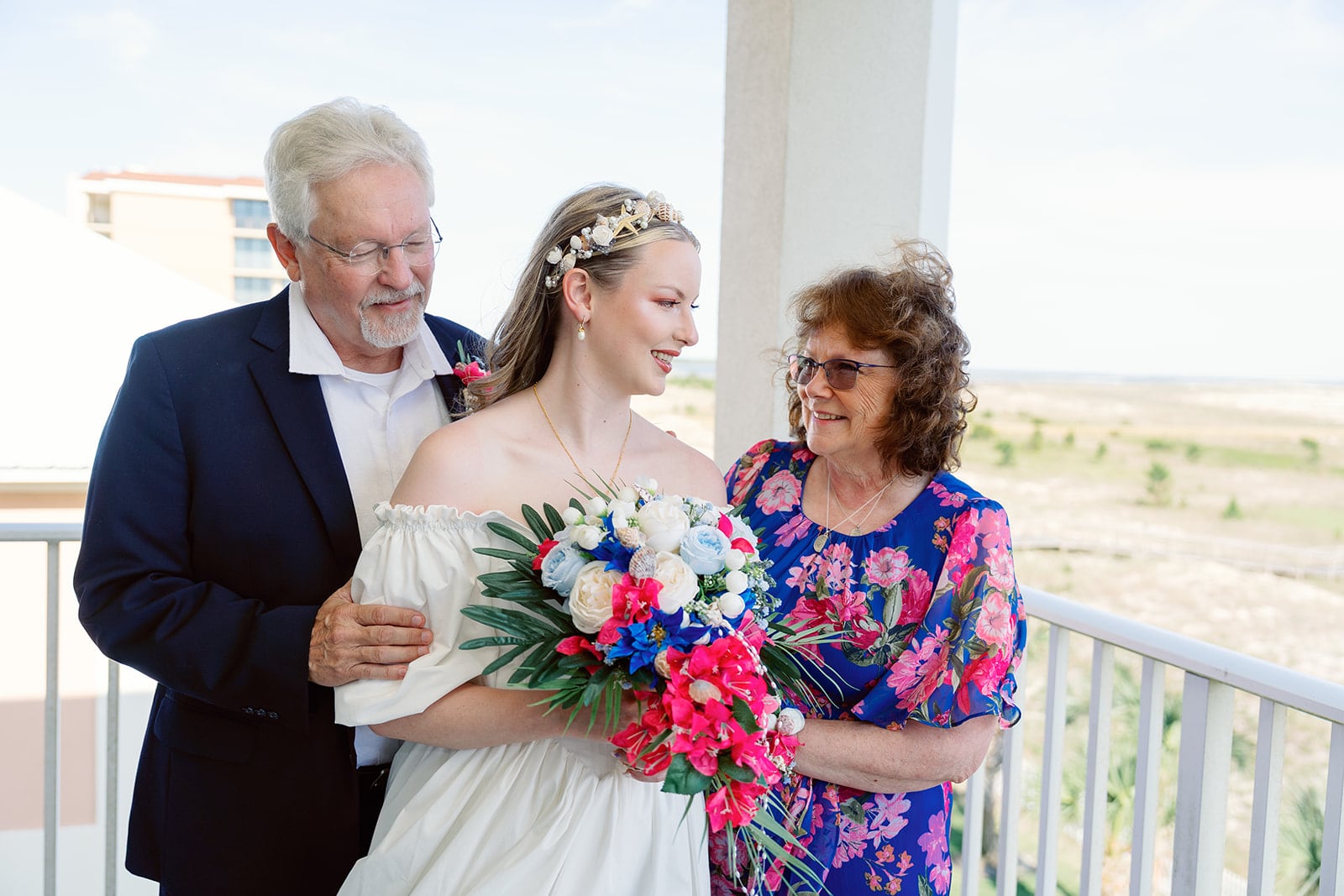 McGruder wedding, Dauphin Island