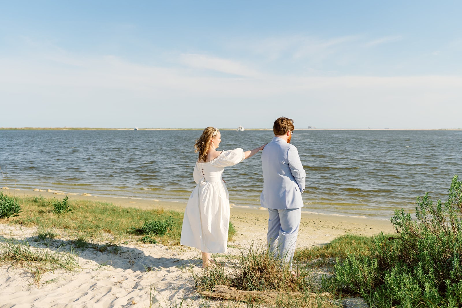 McGruder wedding, Dauphin Island