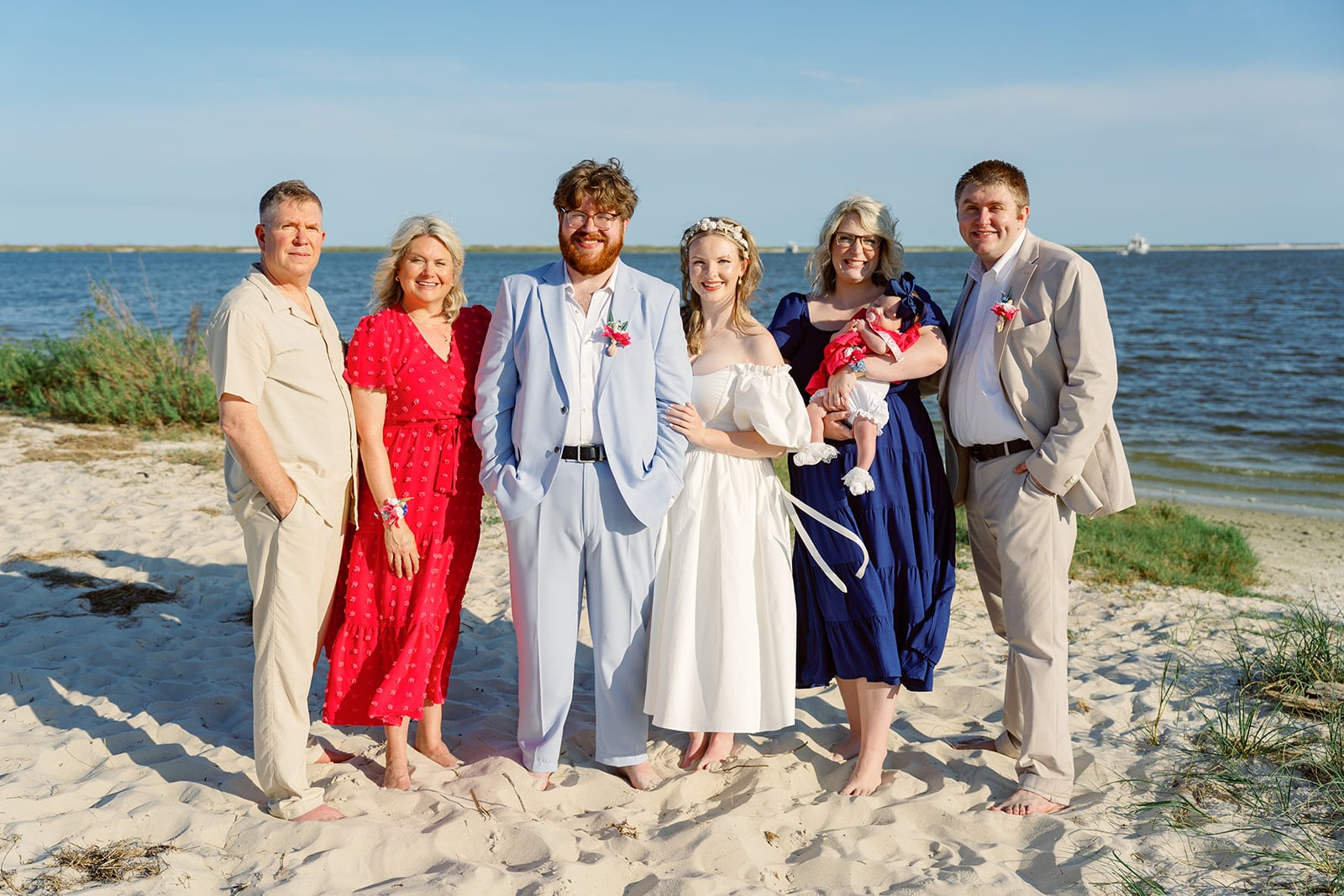 McGruder wedding, Dauphin Island