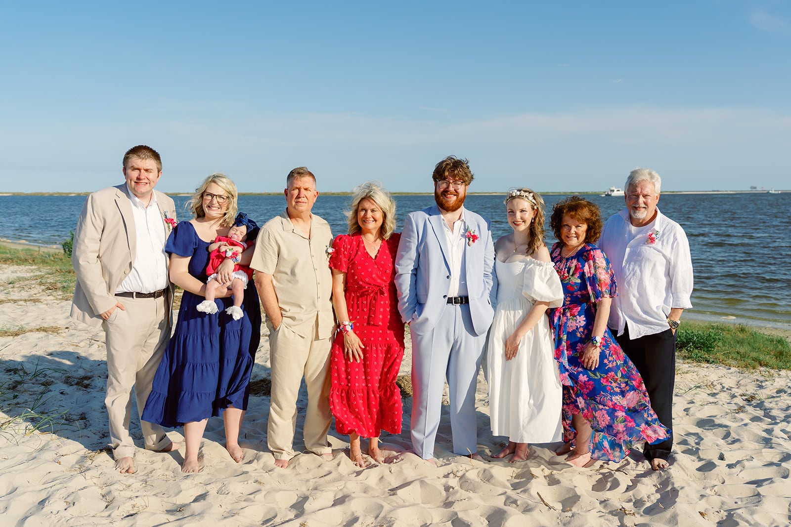 McGruder wedding, Dauphin Island