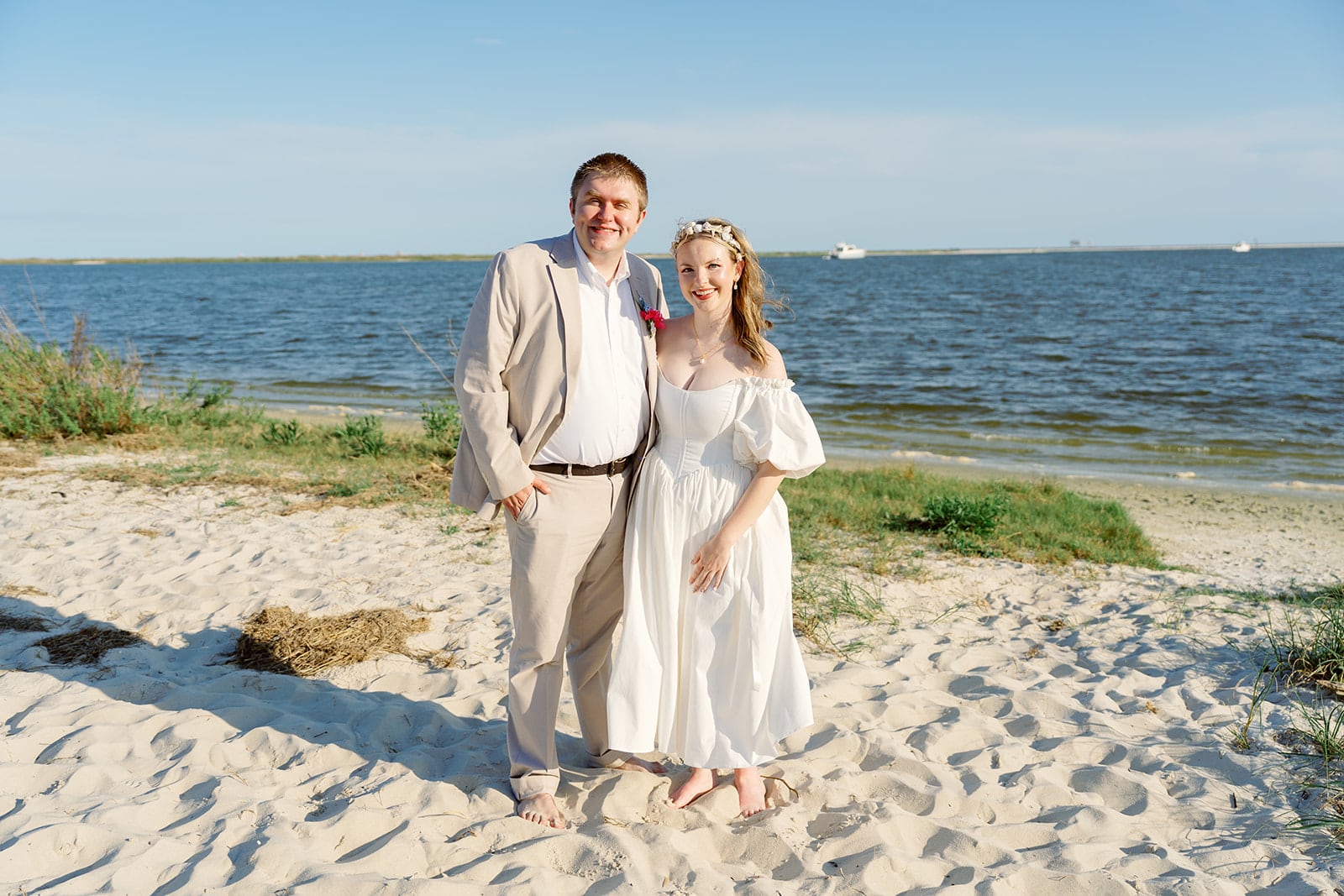 McGruder wedding, Dauphin Island