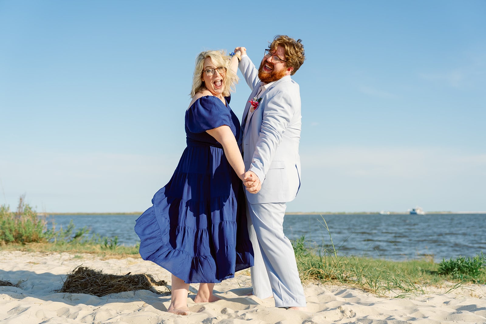 McGruder wedding, Dauphin Island