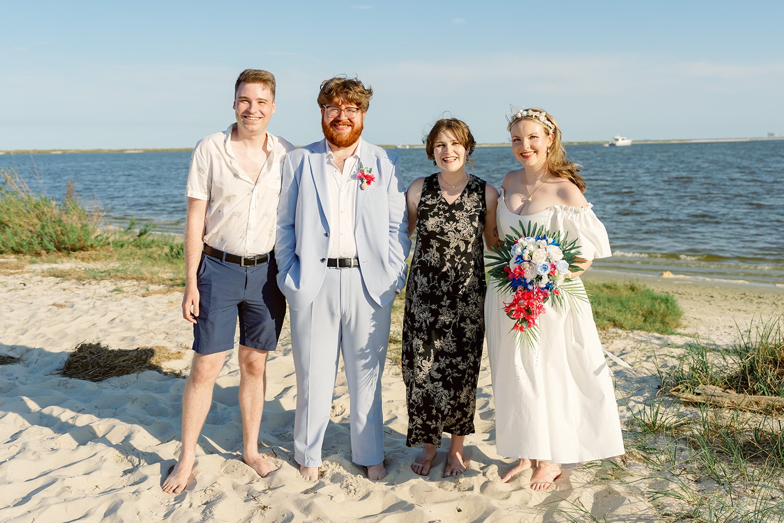 McGruder wedding, Dauphin Island