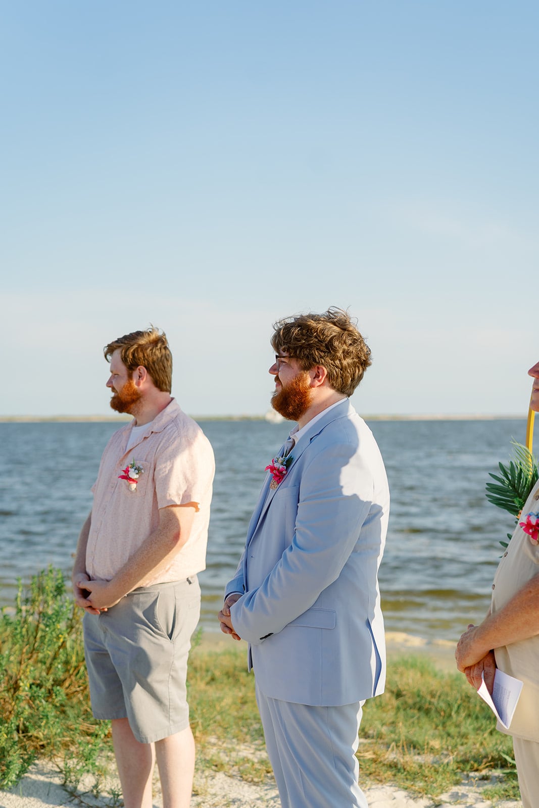 McGruder wedding, Dauphin Island