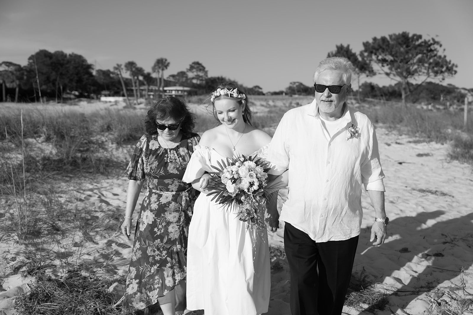 McGruder wedding, Dauphin Island