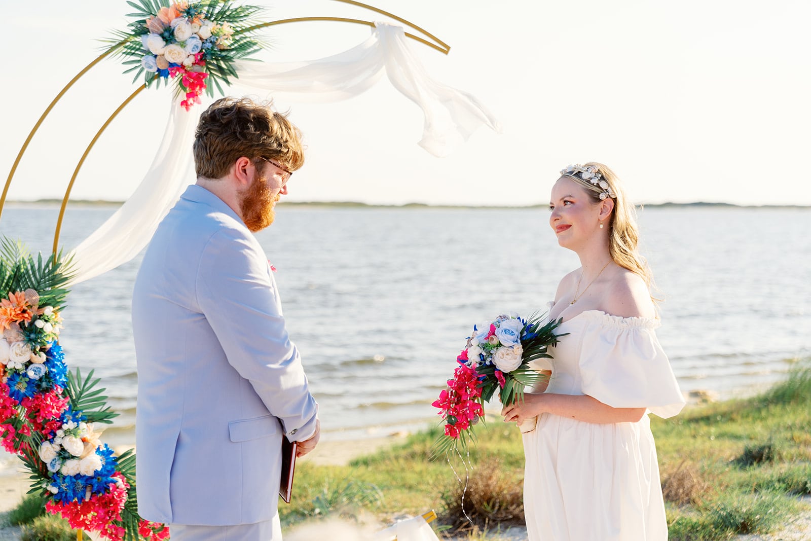 McGruder wedding, Dauphin Island