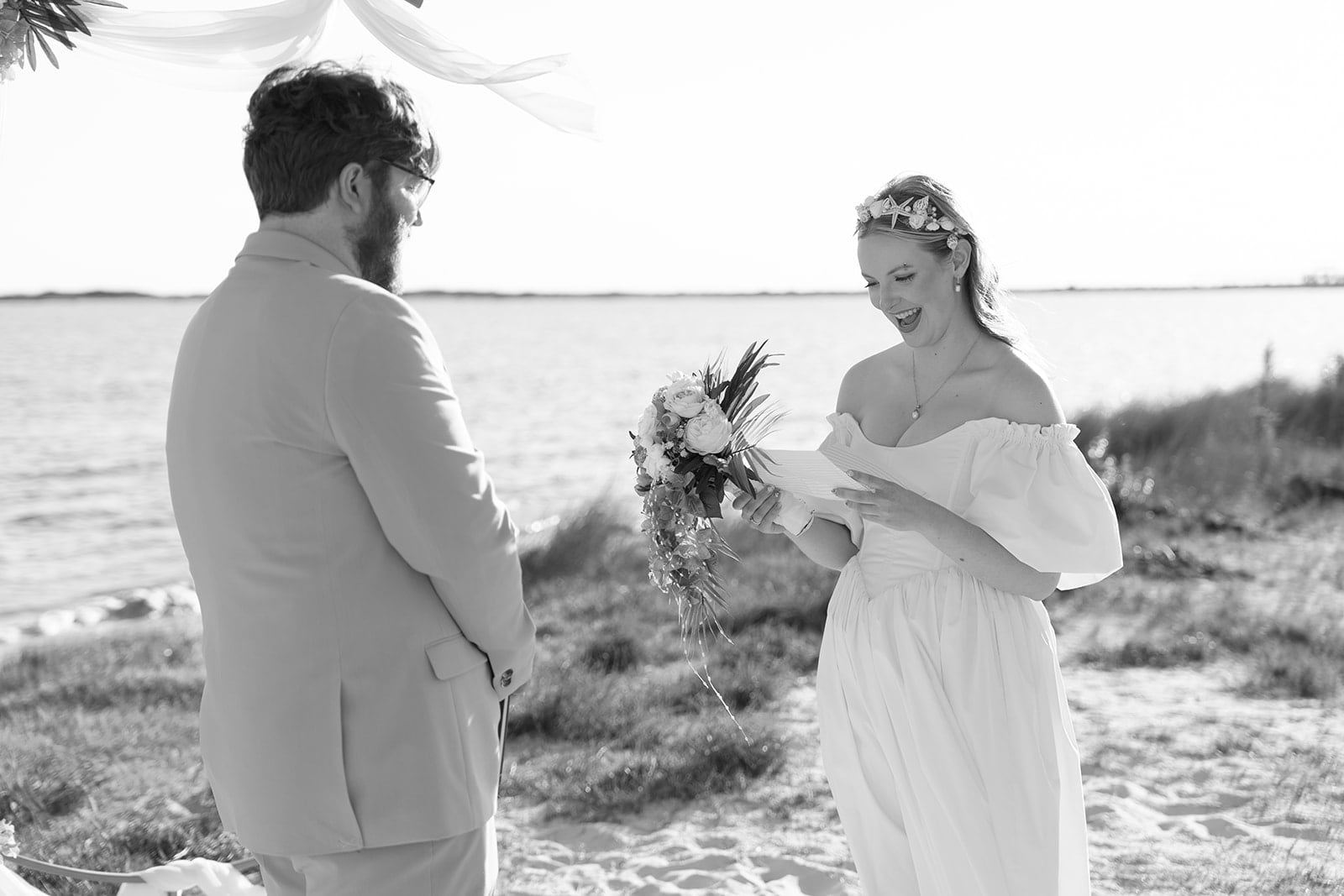 McGruder wedding, Dauphin Island