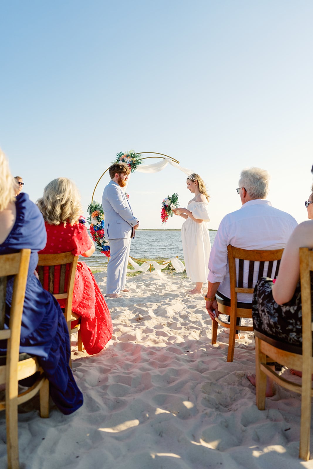 McGruder wedding, Dauphin Island
