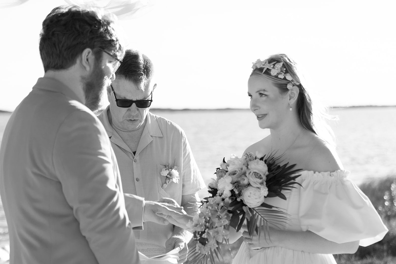 McGruder wedding, Dauphin Island