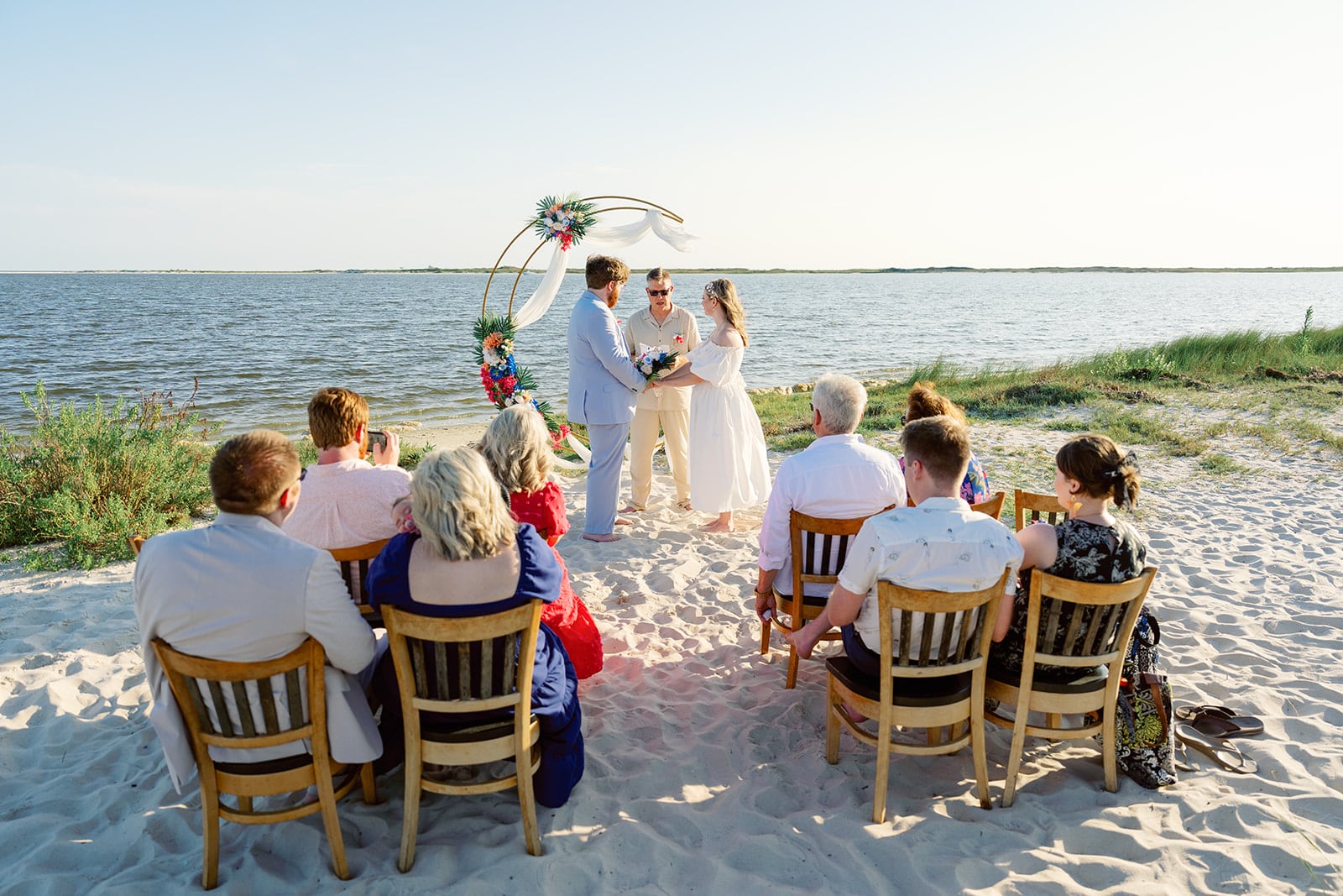 McGruder wedding, Dauphin Island