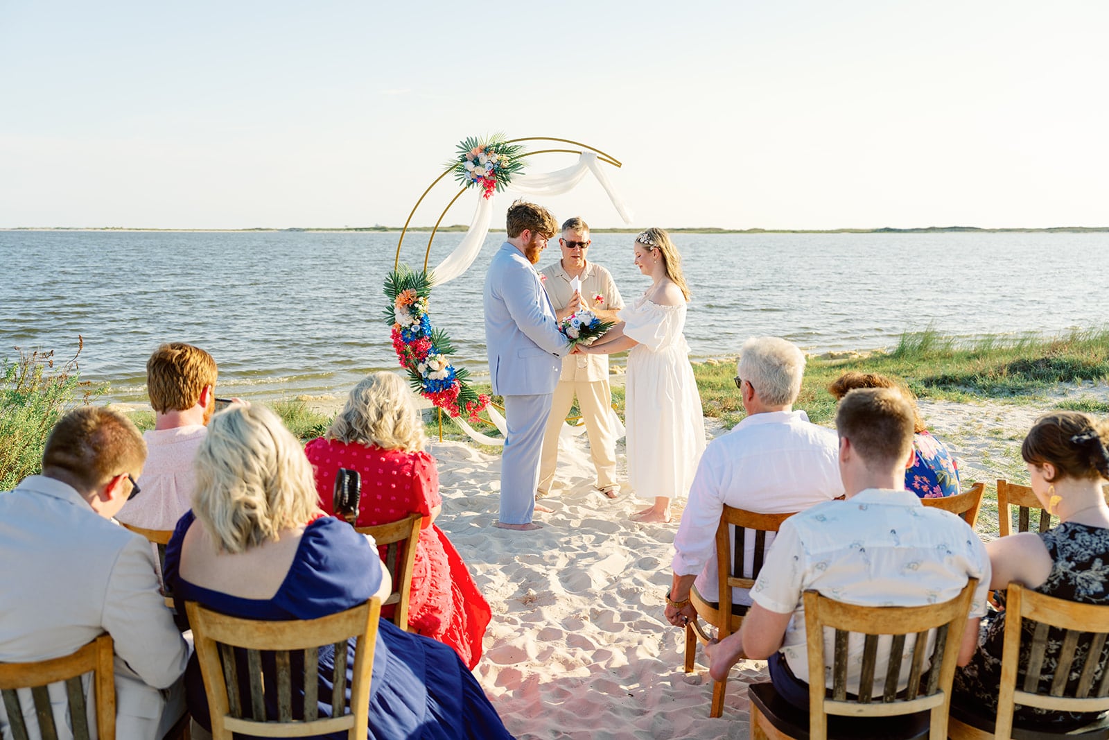 McGruder wedding, Dauphin Island