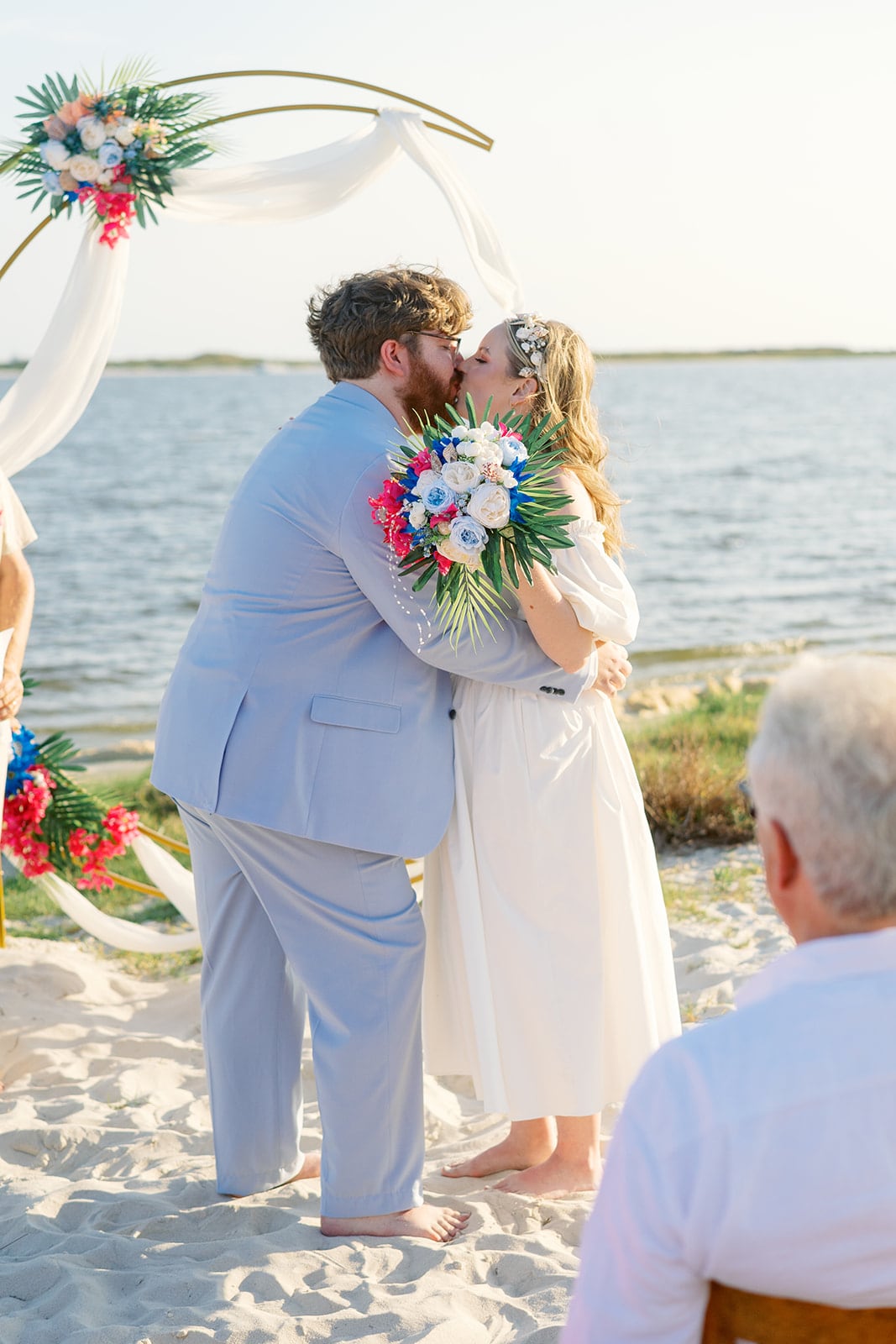 McGruder wedding, Dauphin Island