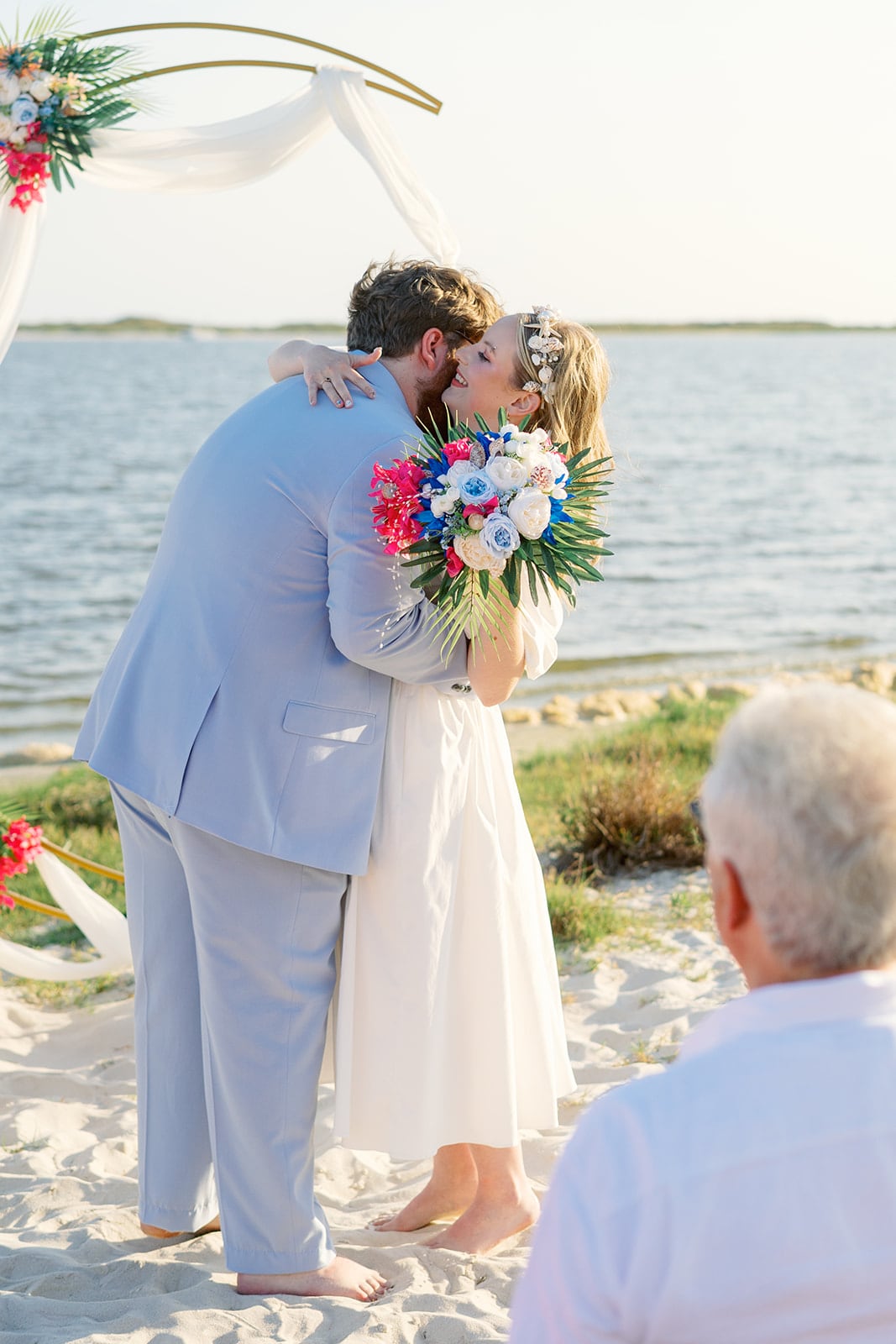McGruder wedding, Dauphin Island
