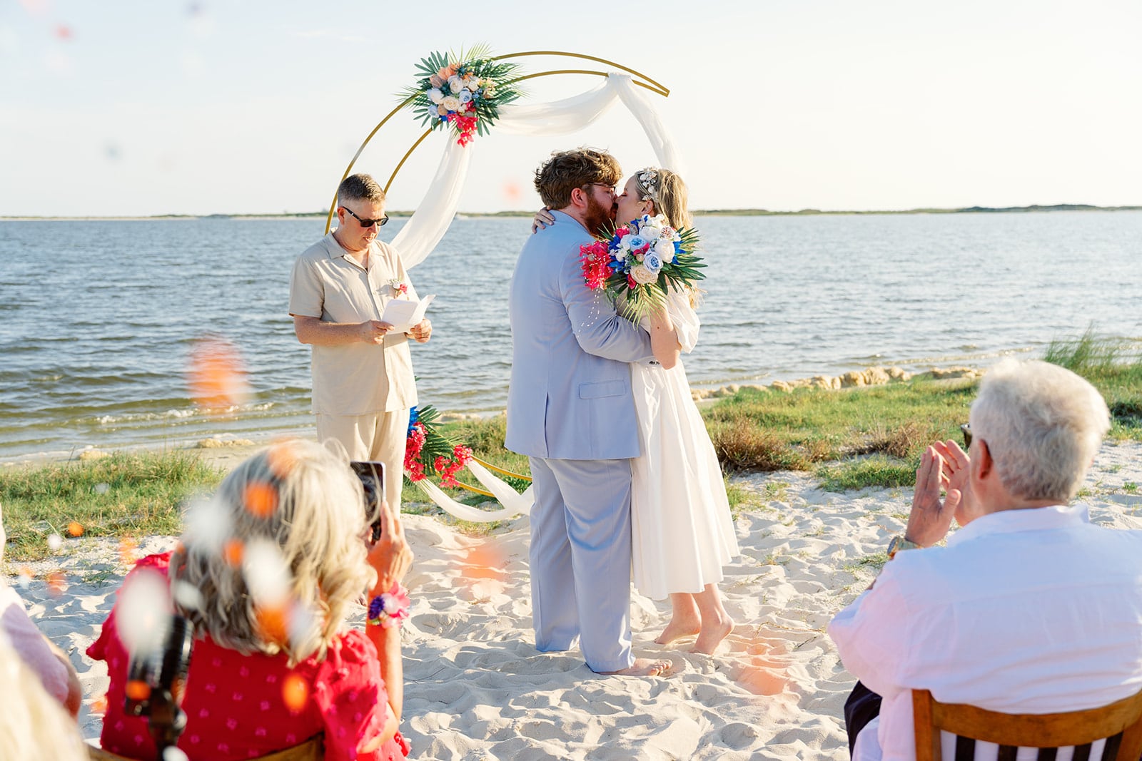 McGruder wedding, Dauphin Island