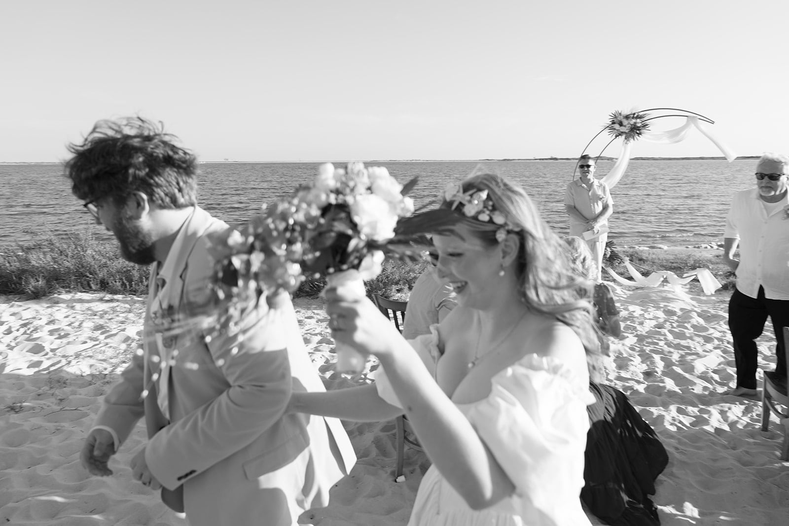 McGruder wedding, Dauphin Island